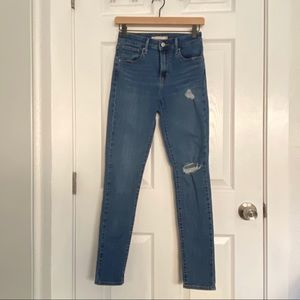Levi's 721 High rise skinny Size 26